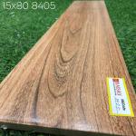 Gạch lát nền giả gỗ bề mặt chống trơn kích thước 15x80cm 8405