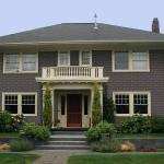 Gạch thẻ ốp tường màu xám đậm bề mặt sần 45x95mm 9013